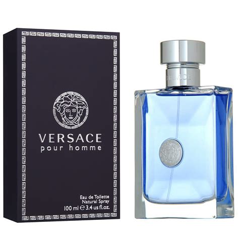 versace para hombres|Versace men's fragrance pour homme.